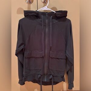 Zella Hooded Sweatshirt Jacket 95 organic cotton 5 spandex